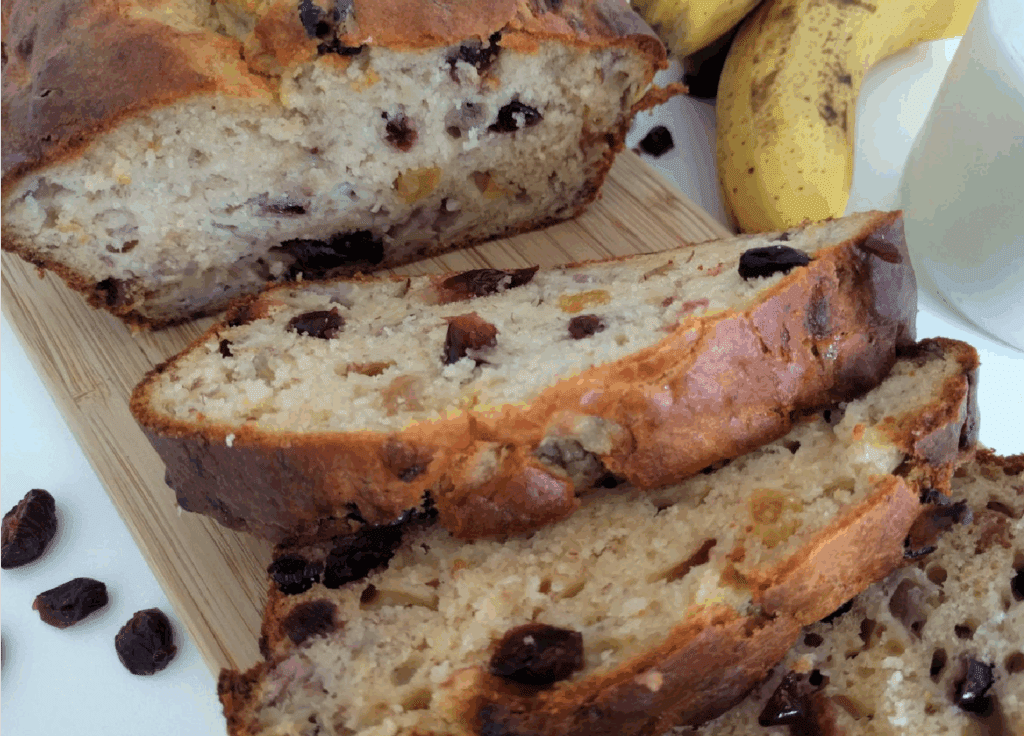 Bananenbrood met Polle’s geitenyoghurt
